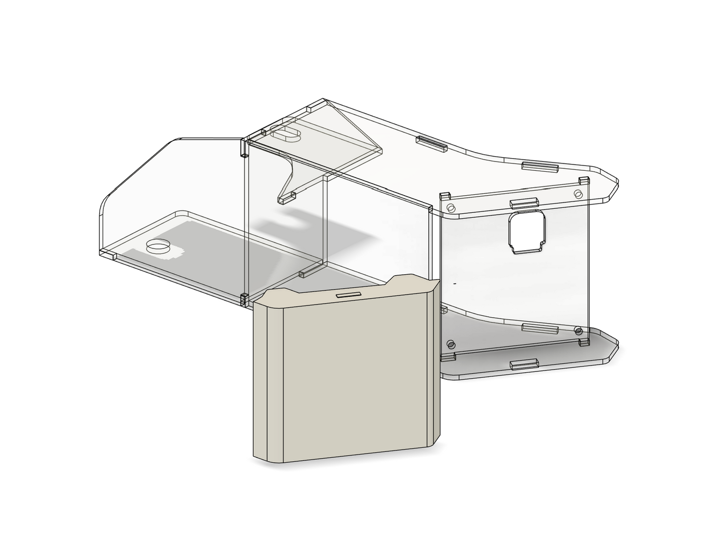 REFIT Blind Spot/Cross Traffic Remount Plastic Mounts Only (BSB041P)